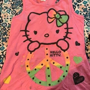 Kids hello kitty tank